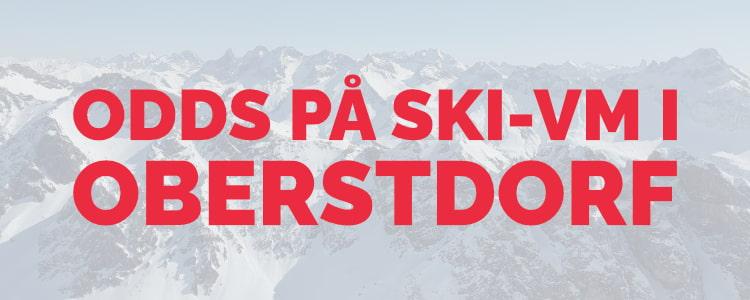 Betting på ski-VM i Oberstdorf 2021