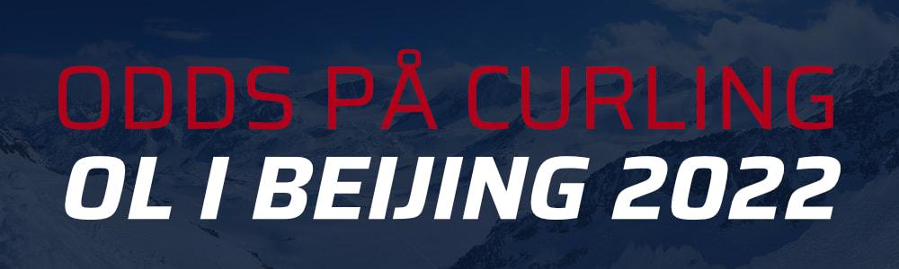 Odds på curling, vinter-OL i Beijing 2022