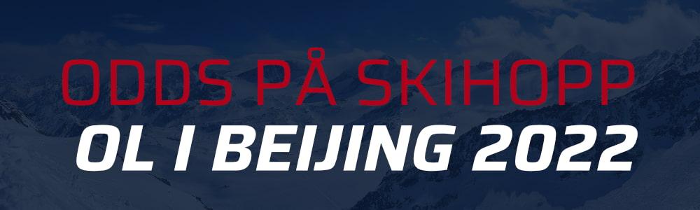 Odds på skihopp, vinter-OL i Beijing 2022