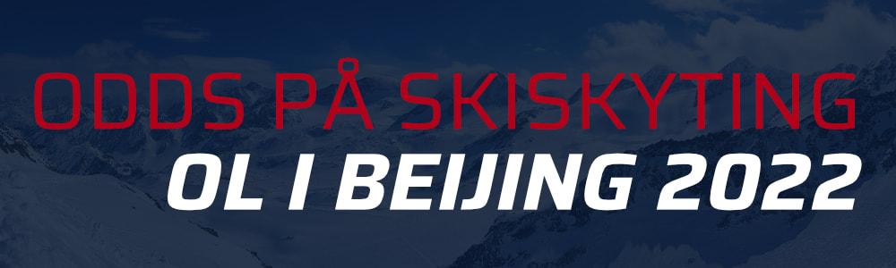 Odds på skiskyting, vinter-OL i Beijing 2022
