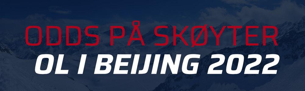 Odds på skøyter, vinter-OL i Beijing 2022